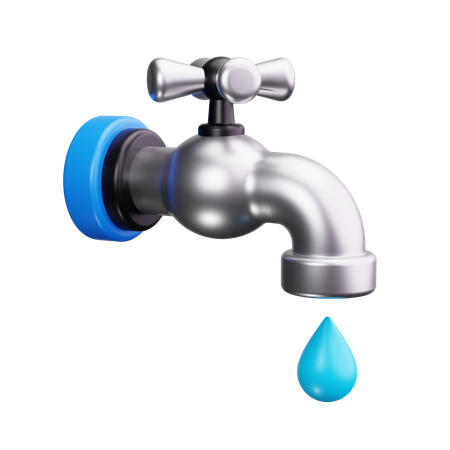 Water tap  3D Icon