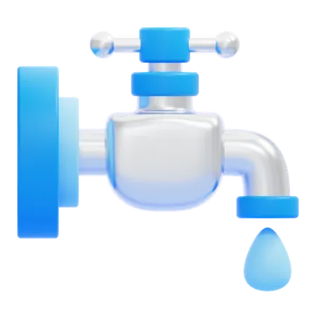 Water Tap  3D Icon