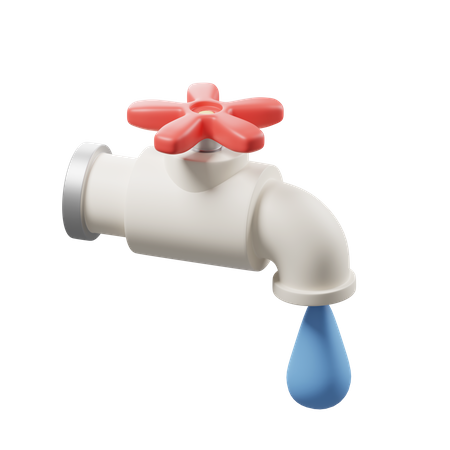 Water Tap  3D Icon