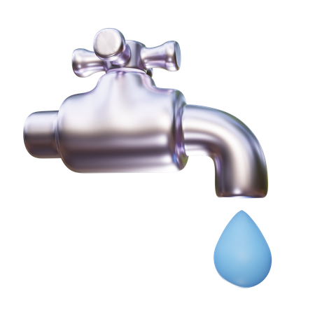 Water Tap  3D Icon