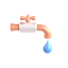 water-flow emoji 3d