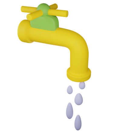 Water tap  3D Icon