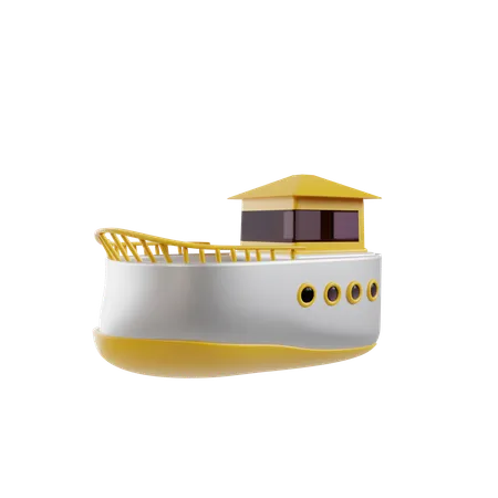 Water Transport  3D Icon