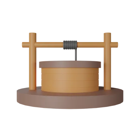 Water Well  3D Icon