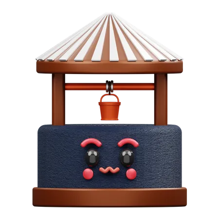 Water Well  3D Emoji