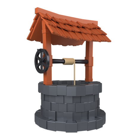 Water Well  3D Icon