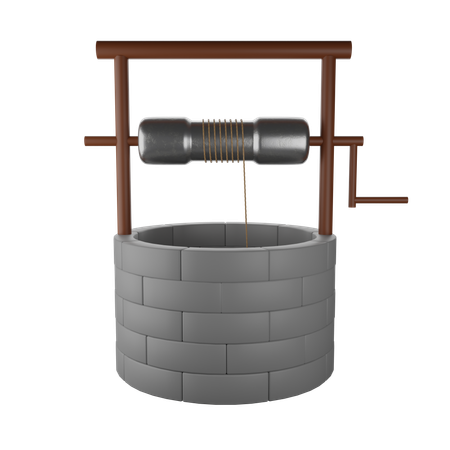 Water Well  3D Icon