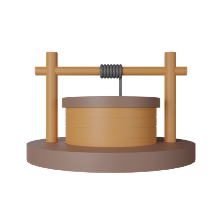 Water Well  3D Icon