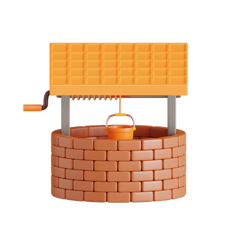 Water Well  3D Icon