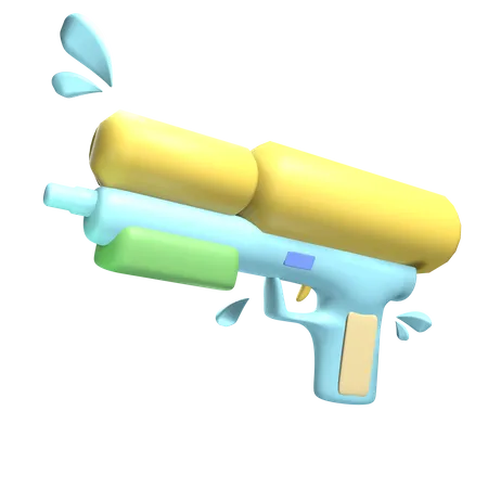 Watergun  3D Icon