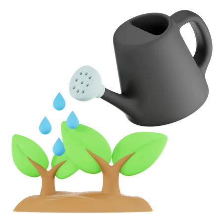 Watering  3D Icon