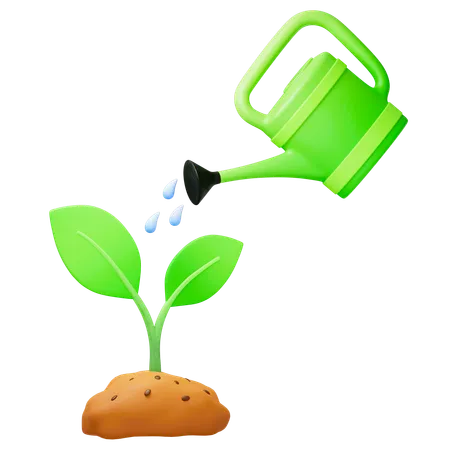 Watering  3D Icon