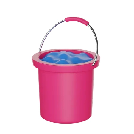 Watering Bucket 3 D Illustration 3D Illustration
