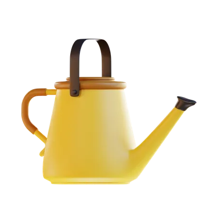 3 D Watering Can Illustration 3D Icon