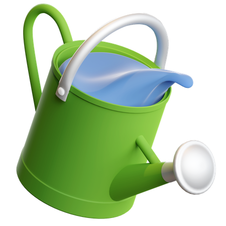 Watering Can 3D Illustration