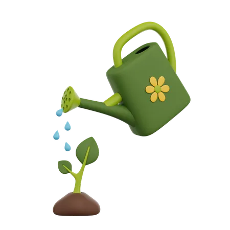 Watering Can  3D Icon