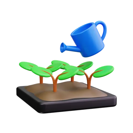 Watering Can  3D Icon