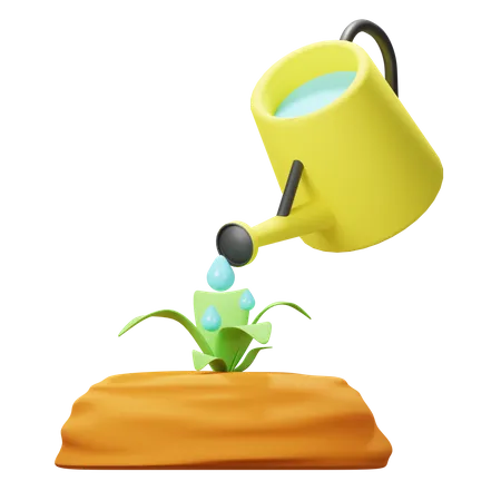 Watering Can  3D Icon