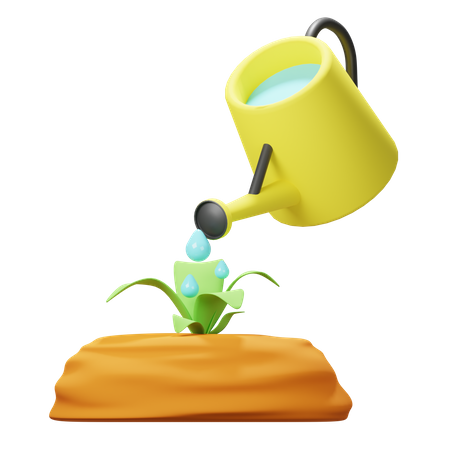 Watering Can  3D Icon