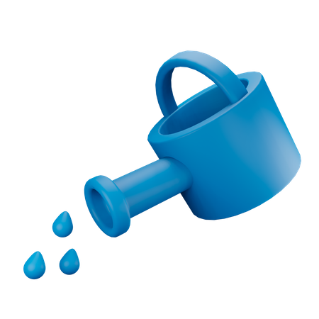 Watering can  3D Illustration