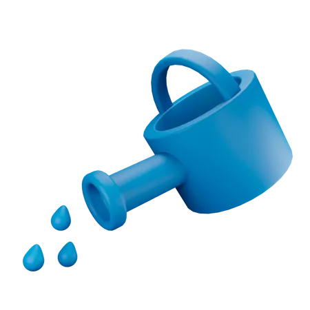 Watering can  3D Illustration