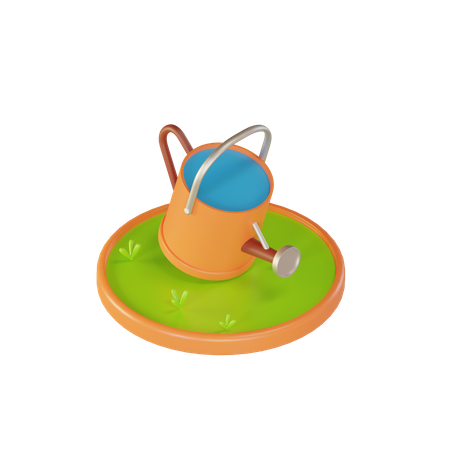 Watering Can  3D Illustration