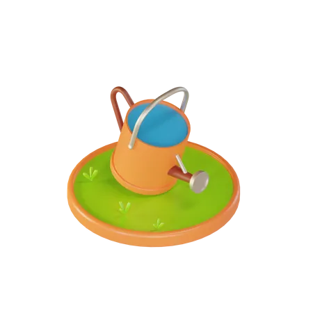 Watering Can  3D Illustration