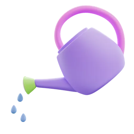 Watering Can 3 D Icon Illustration 3D Icon