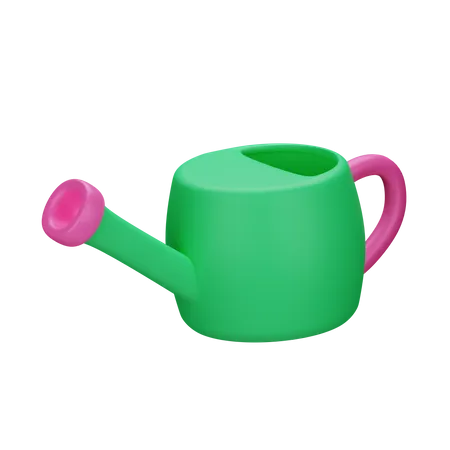 Watering Can 3 D Spring 3D Icon