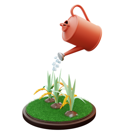 Watering Jar  3D Icon
