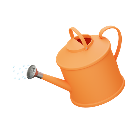 Watering jar 3D Illustration