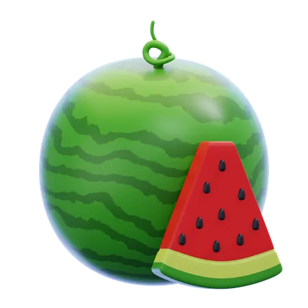 Watermelon  3D Icon