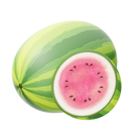 Watermelon  3D Icon