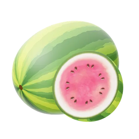 Watermelon  3D Icon