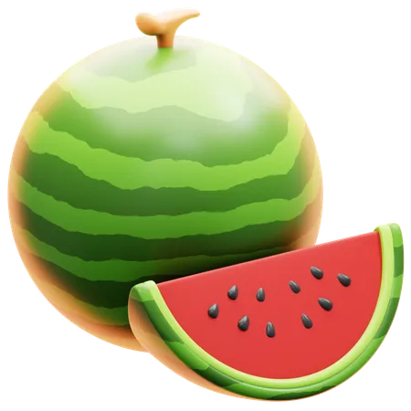 Watermelon  3D Icon