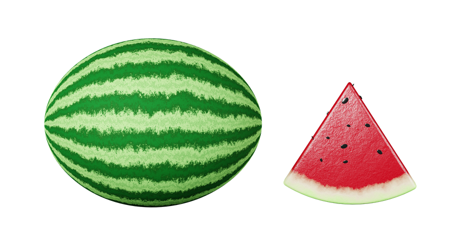 Watermelon  3D Icon