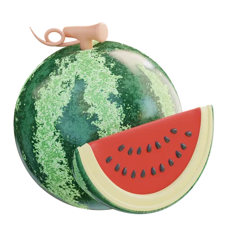 Watermelon  3D Icon