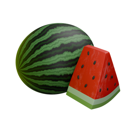 Watermelon  3D Icon