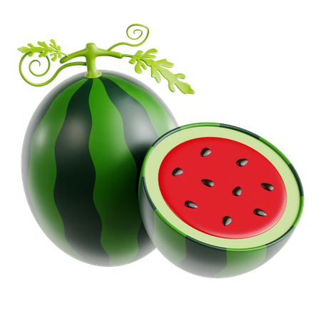 Watermelon  3D Icon