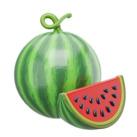 Watermelon  3D Icon