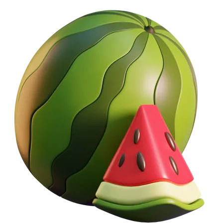 Watermelon  3D Icon