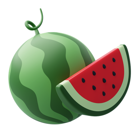 Watermelon  3D Icon