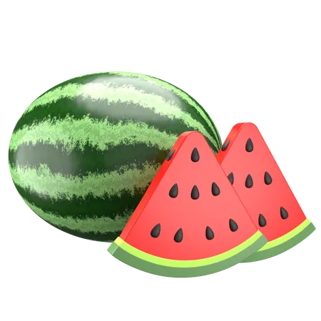 Watermelon  3D Icon