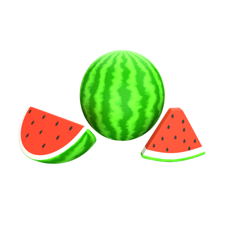 Watermelon  3D Icon