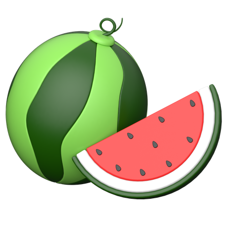 Watermelon  3D Icon