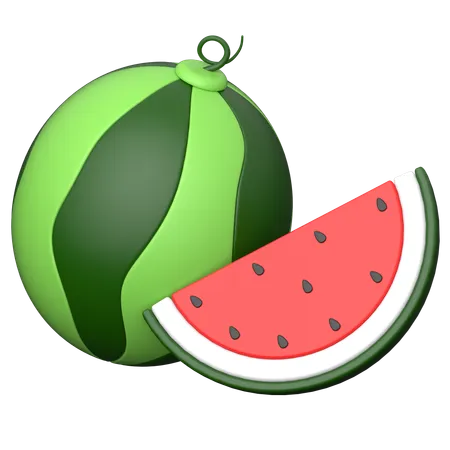 Watermelon  3D Icon