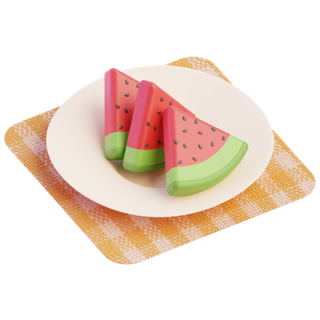 Watermelon  3D Icon