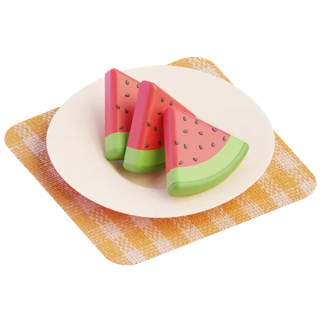 Watermelon  3D Icon