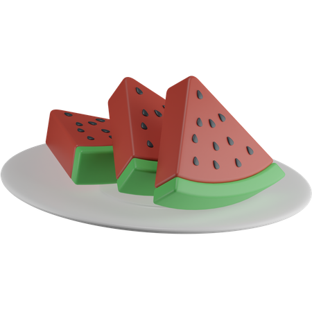 Watermelon  3D Icon