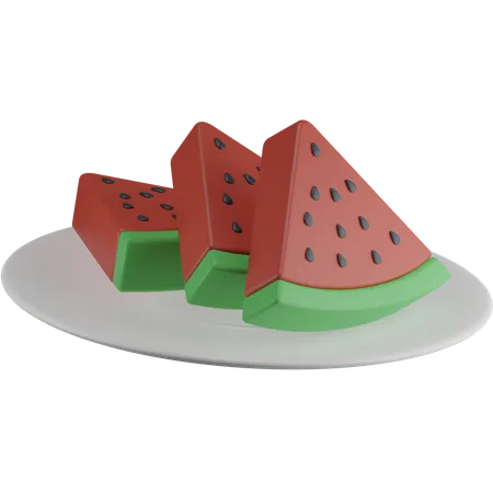 Watermelon  3D Icon